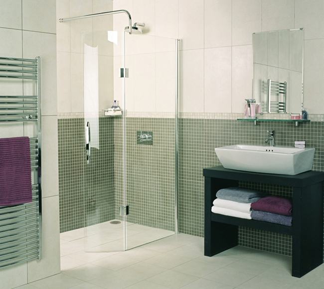 Roman Walk In Shower