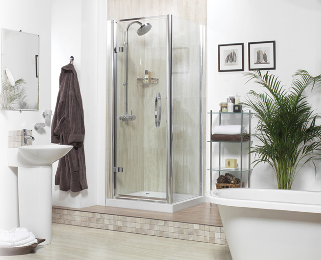 Roman Outward opening Shower
